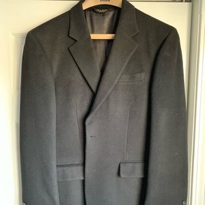 Brushed wool sport coat